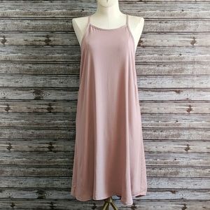L.A. Hearts | Mauve Halter Neck Sundress | Medium